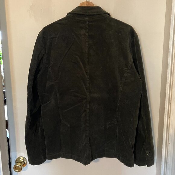Grayers Dark Olive Corduroy Blazer - Picture 4 of 4